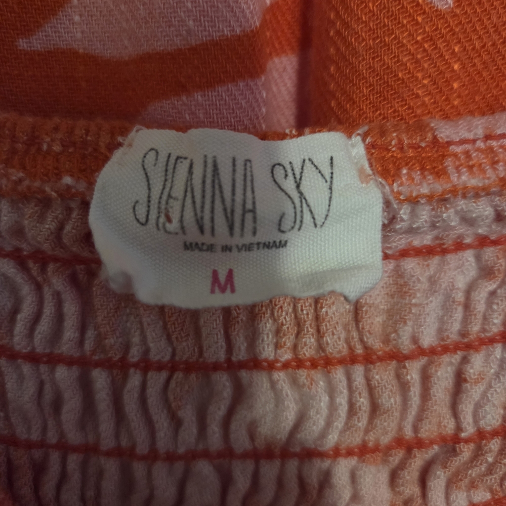 Sienna Sky Coral Floral Pantsuit - Picture 3 of 3